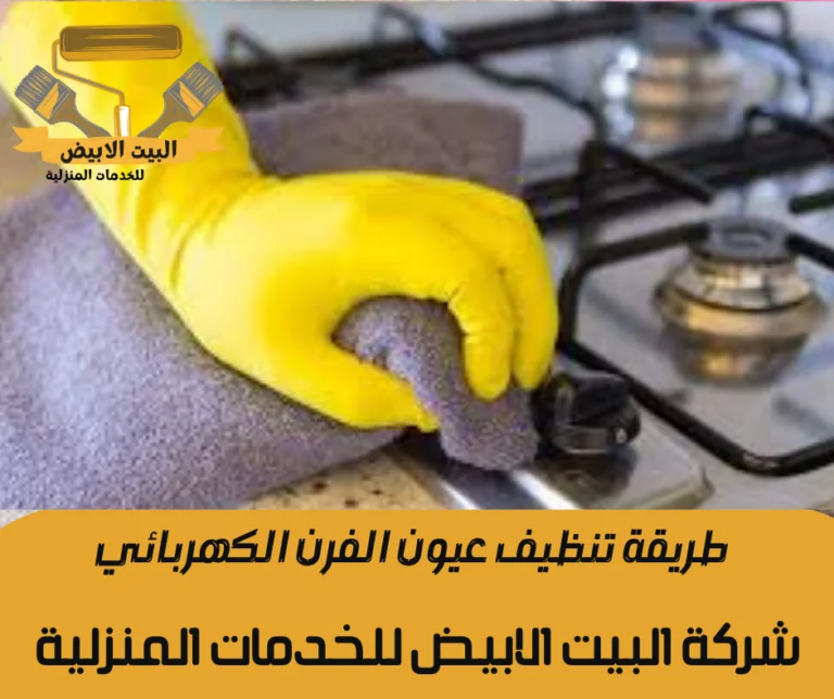 طريقة تنظيف عيون الفرن الكهربائي