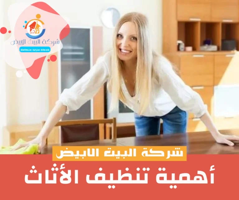أهمية تنظيف الأثاث